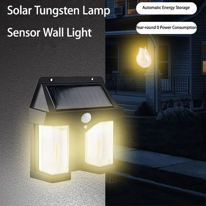 Solar Tungsten Wall Light