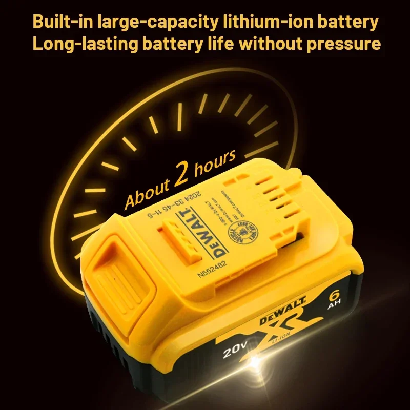 Genuine Dewalt battery, power tool battery, DCB200MAX, DCB606, DCB205, DCB206, DCB209, DCB182, 20V, 60V, 5000mAh