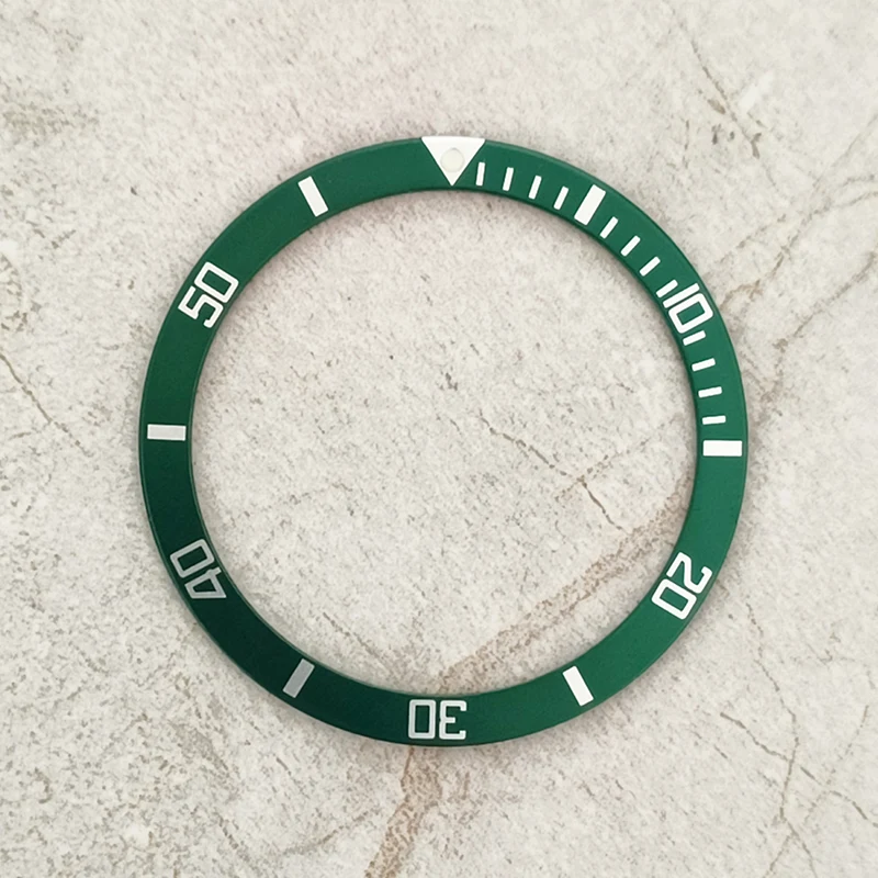 Elegant 39mm Flat Watch Bezel Insert for Diving Watches - Stylish Men’s Watch Accessory
