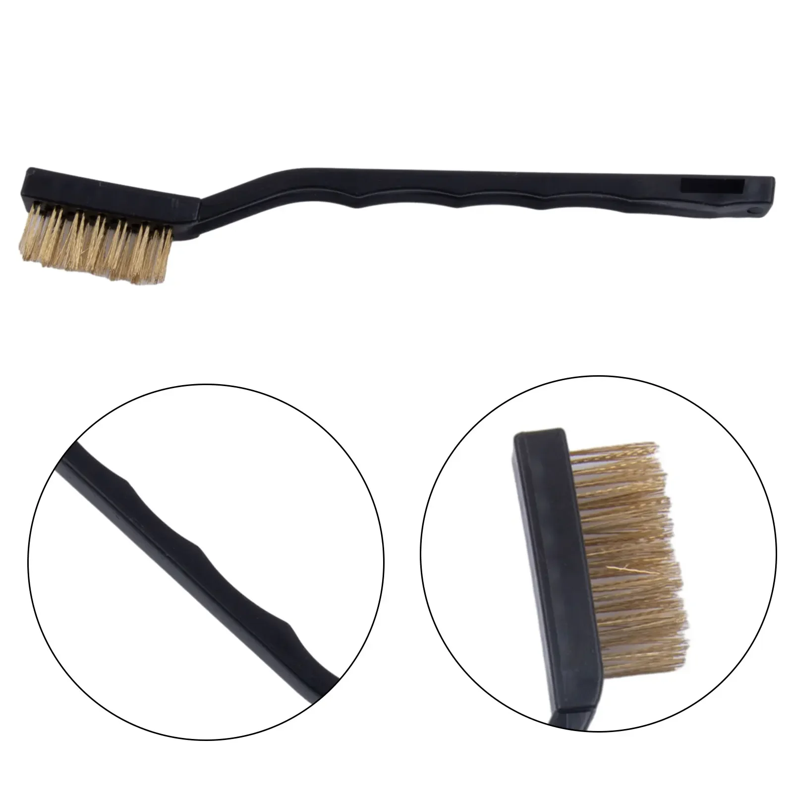 5pcs Ndustrial Mini Wire Brushes Brass Wire Brush DIY Cleaning Paint Rust-Remover Industrial Scrubbing Brush Cleaning Tool cleaning brush wire brush