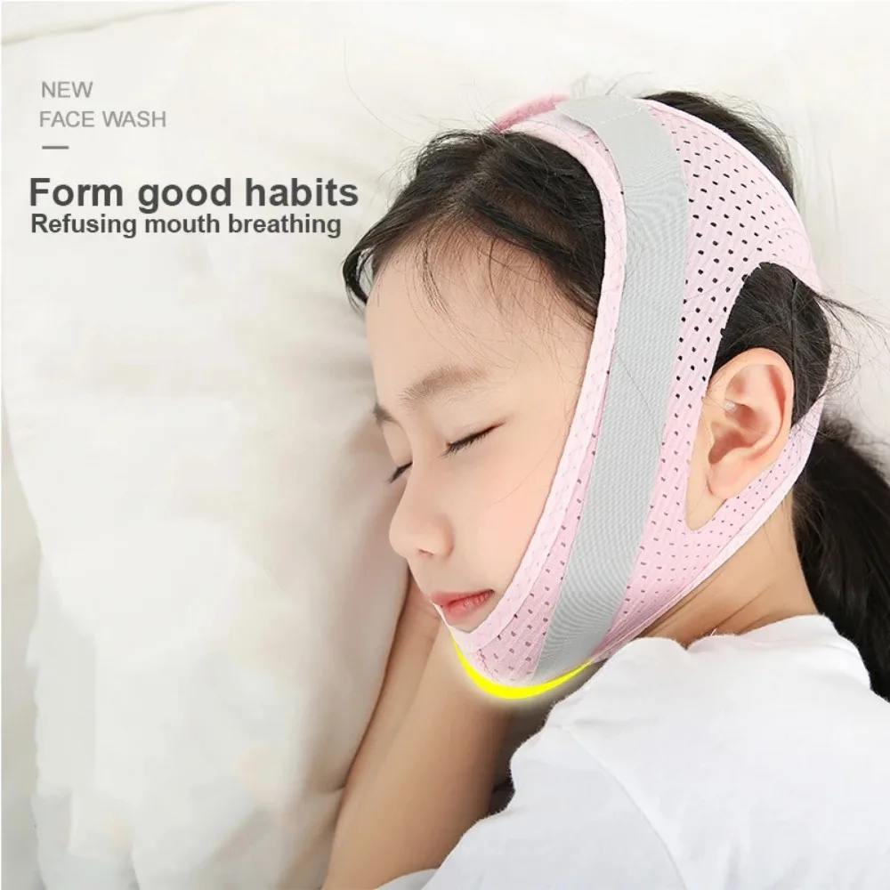 Children's Sleeping Anti-Open Mouth Prevent Mouth Opening V-face Bandage Correction of Children's Sleep Habits
