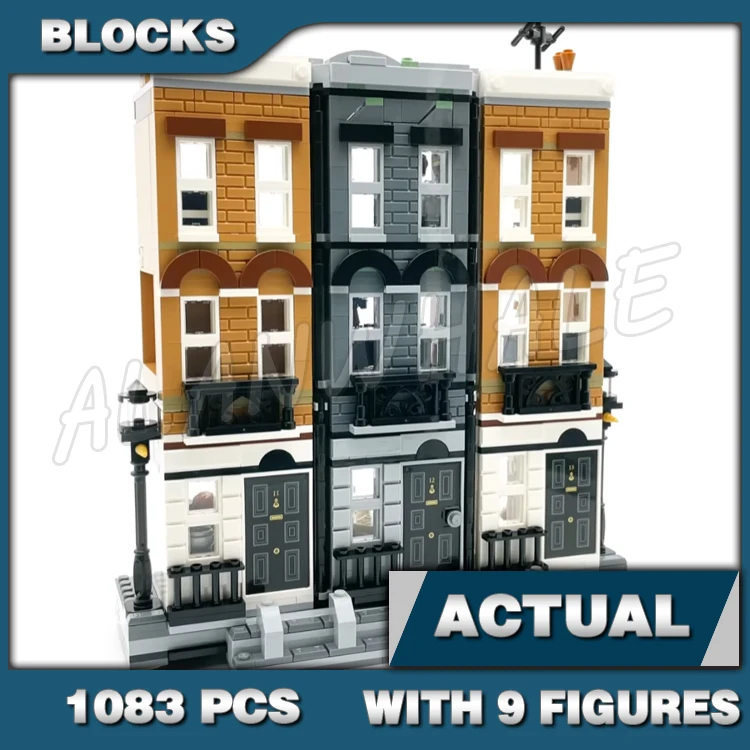 

1083pcs Magical World of Wizards 12 Grimmauld Place Phoenix Headquarters House 6071 Building Blocks Toys Compatible With Model