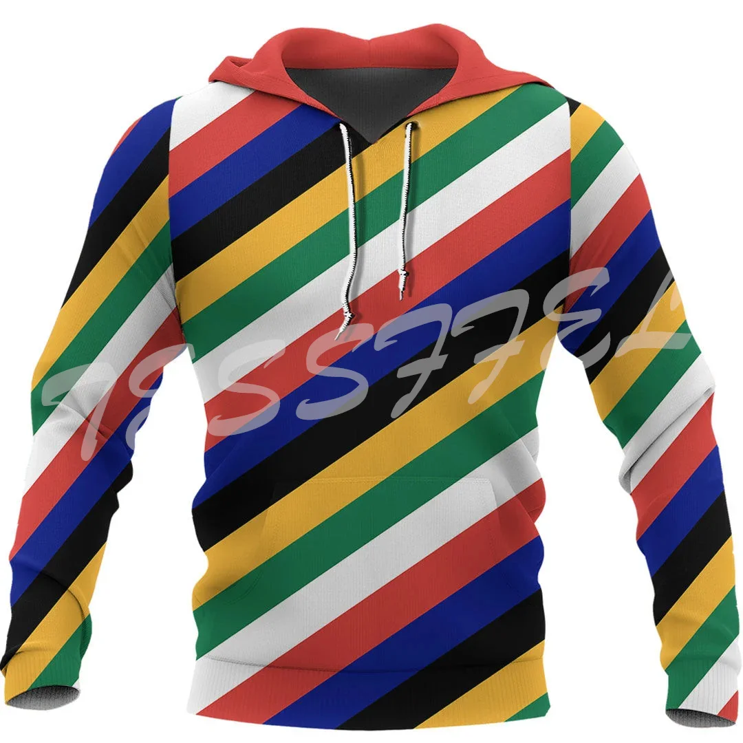 

NewFashion South Africa Country Tattoo Tribe Retro Vintage Harajuku 3DPrint Streetwear Pullover Casual Funny Jacket Hoodies K9