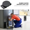 Belt Magnetic Clips Magnetic Tool Holder Black Magnet Belt Organizers for Screws Nails Screwdrivers Wrench Metal Tool 4