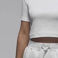 Nike officiel authentique JORDAN femmes respirant coupe ajustée décontracté à manches courtes T-Shirt FV7090-010 4