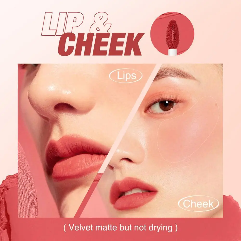 

O.TWO.O Lip Mud Matte Velvet Lipstick Sexy Red Lip Gloss Makeup Women Lip Korean Tint Lipgloss Lipsticks Cosmetics Waterpro R9R9
