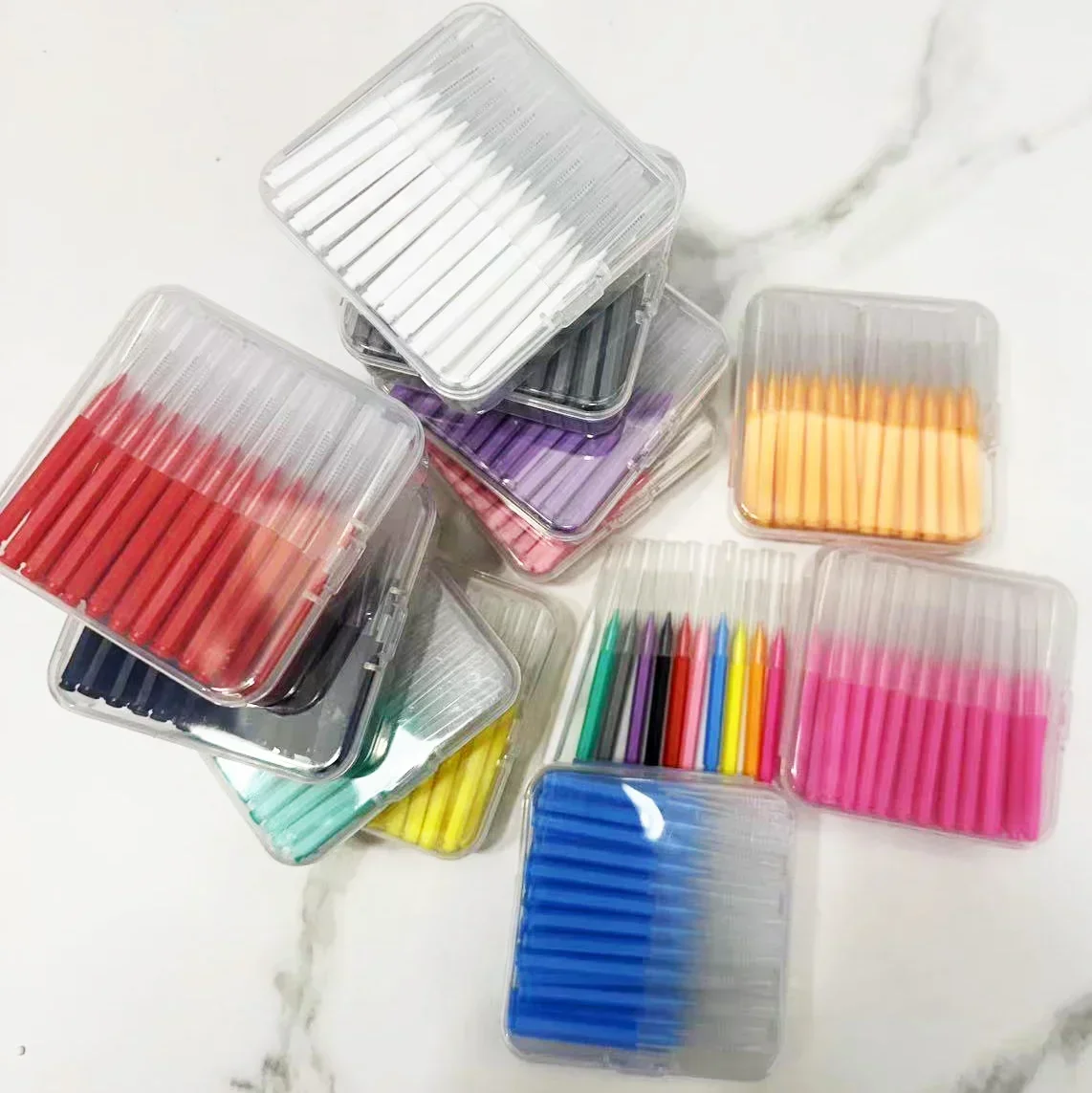 Removes Food And Plaque Better Teeth Hygiene Tool Oral 60Pcs Interdental Brushes Health Care Tooth Push-Pull Escova_voghion.com