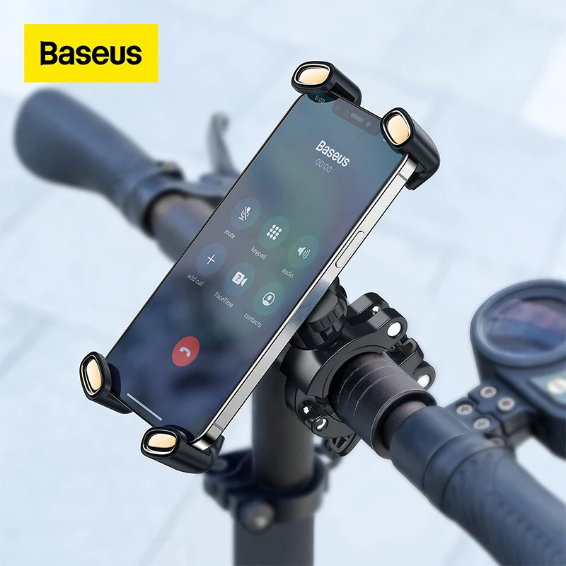 Baseus-Soporte de teléfono móvil para Clip manillar de bicicleta, GPS, para iPhone, Samsung - AliExpress Teléfonos telecomunicaciones