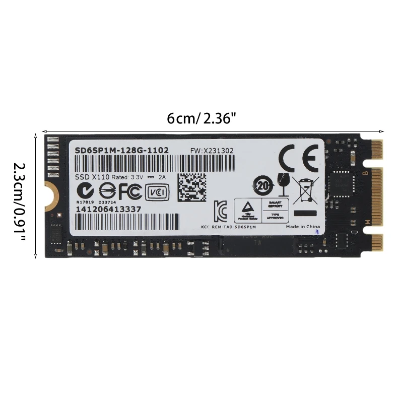 2260 SSD  ߰ 128GB SD6SP1M-128G-1012. 2 NGFF X110 ø SSD