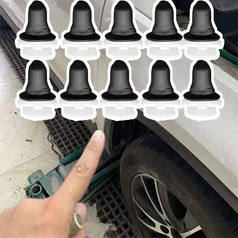 10 Clips De Garniture De Passage De Roue De Porte Pour 2, 3 Et 4