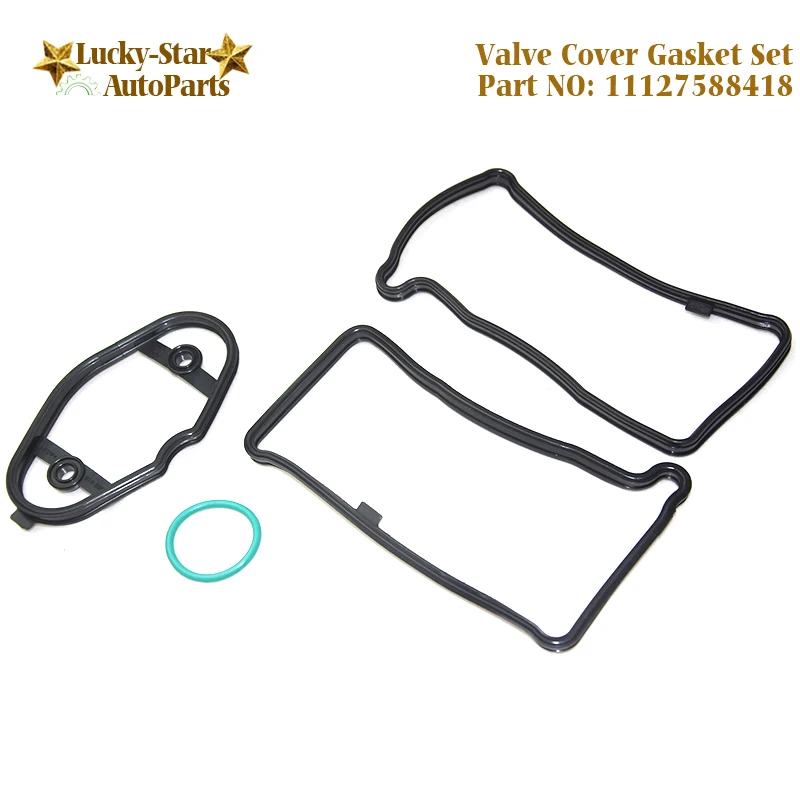 Engine Valve Cover Gasket Set 11127588418 11 12 7 588 418 11-12-7-588-418 BMW X1 X3 Z4 320i 328i 520i 528i N20
