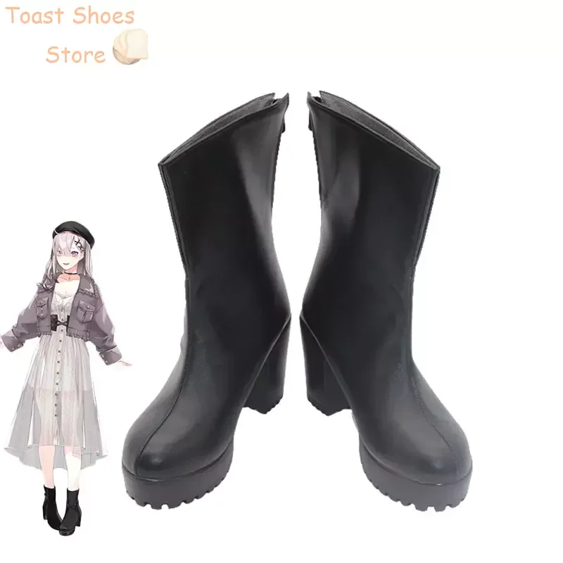 

Sukoya Kana Cosplay Shoes Vtuber Cosplay Props Halloween Carnival Boots PU Shoes Costume Prop