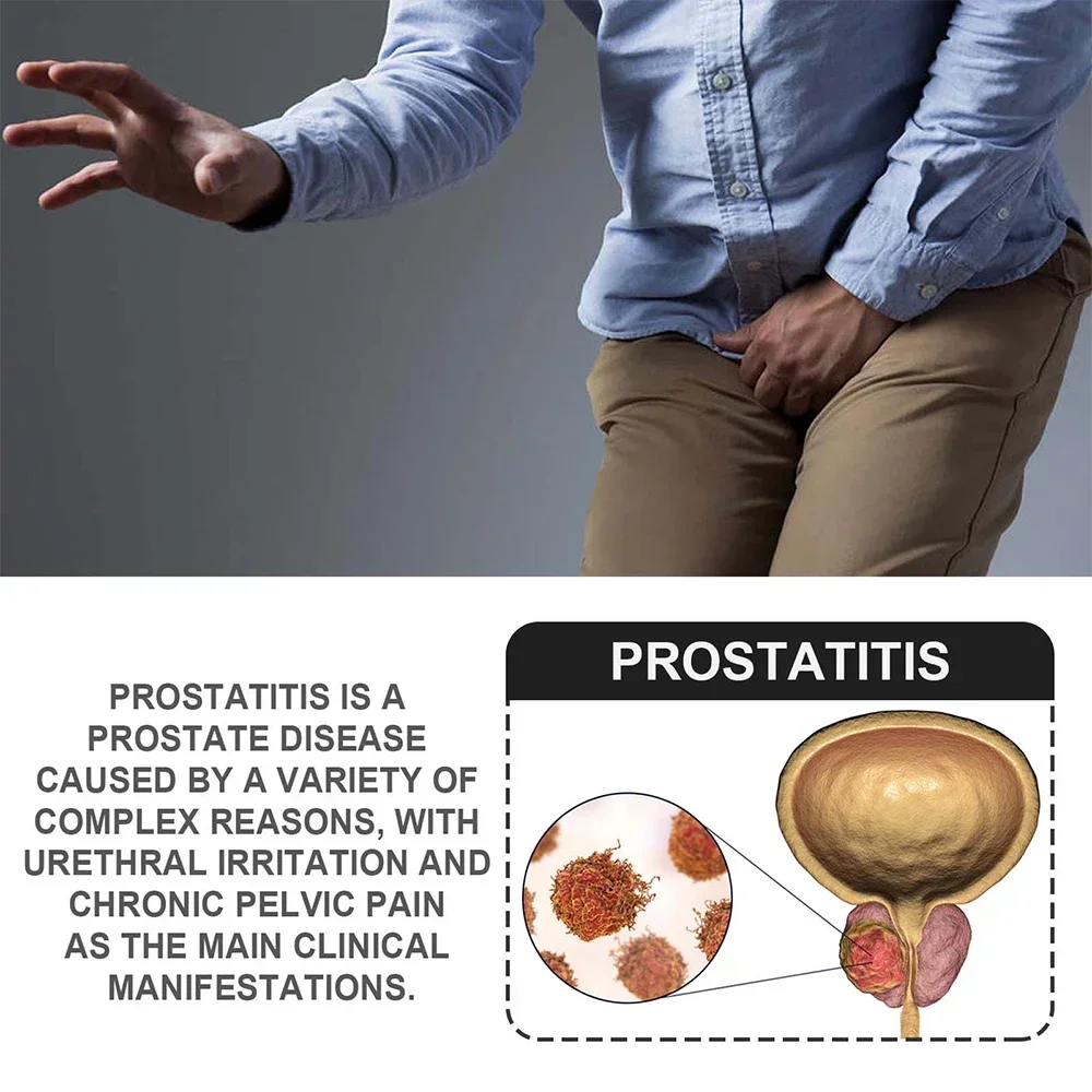 Prostatitis Prostate Improves Prostatic Problems Plaster Urethritis Recovery Male Body Health Care personal health care