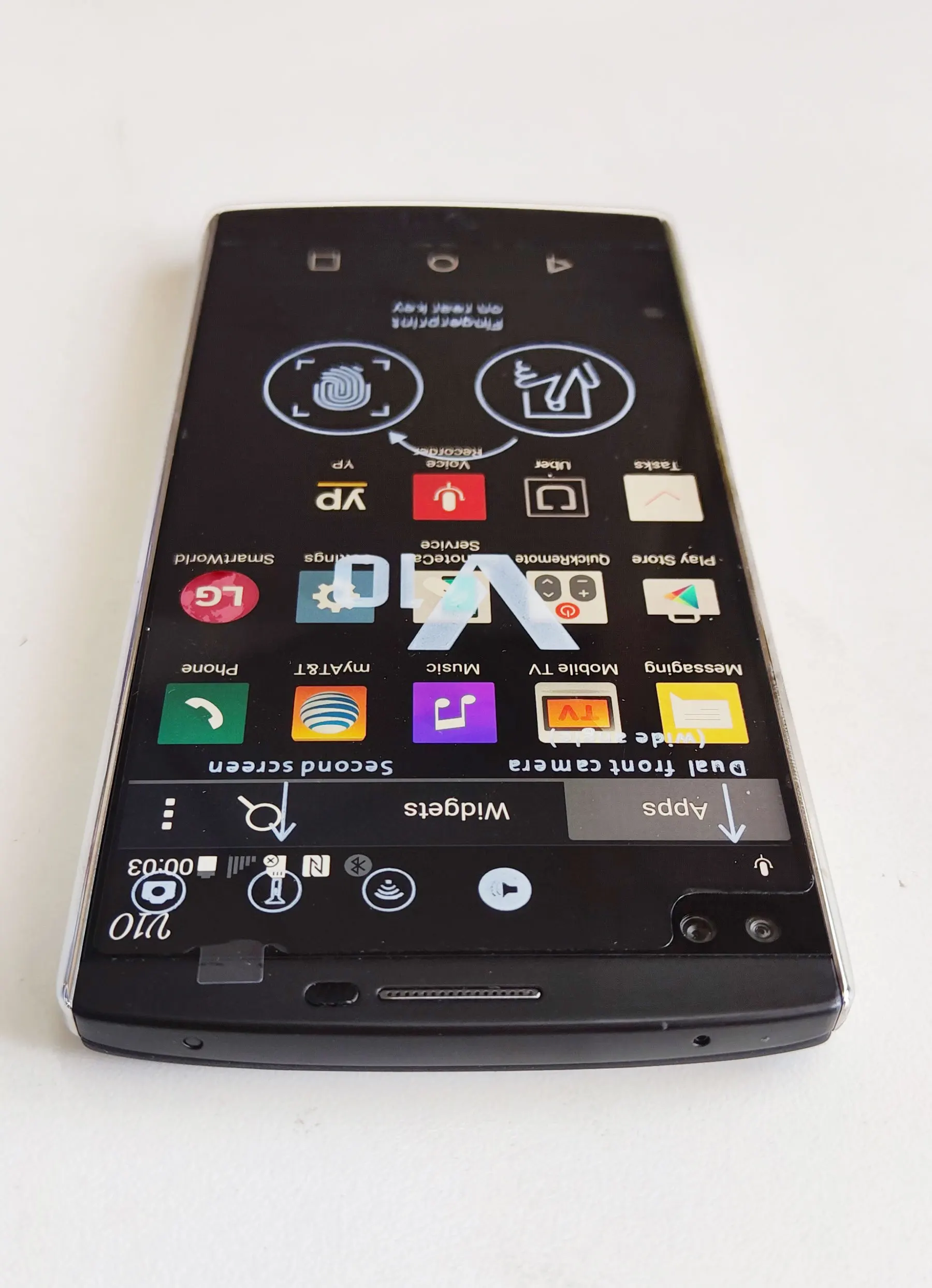 Original Unlocked LG V10 F600/H900 5.7" Screen  4GB RAM 64GB ROM Single Sim 3G/4G NO Hebrew Language iphone 8 refurbished