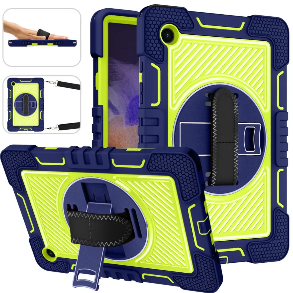 

Cover For Samsung Galaxy Tab A8 10.5 inch 2021 SM-X200 X205 S6 Lite P610 A7 10.4 SM-T500 Lite SM-T220 Silicone Case Kids Safe