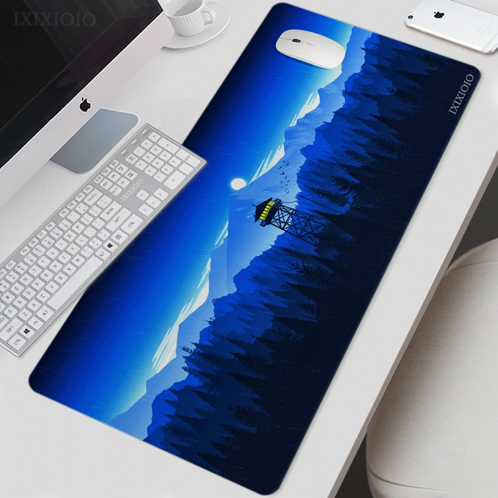 Mouse Pad Gamer Deep Forest Xl Computer Hd New Home Mousepad Xxl Tastiera Pad Office Soft Carpet Gaming Laptop Desktop Mouse Pad