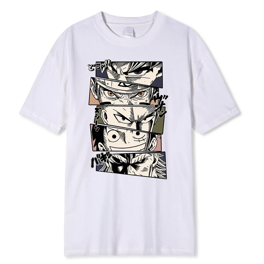 

2024 summer new animation 3d printed men's T-shirt Fashion casual comfortable breathable top large size loose short sleeve