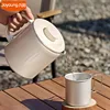 Joyoung Electric Kettle 600ML Mini Portable Kettle 304 Stainless Steel Quickly Boiling Water For Home Office Travel Hotel 1
