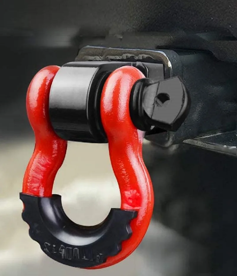 Sb7f412c8691a4a3a99fda43c0e986720C 19Ton 42000lb long Solid Trailer arm hook, hooligan fast off-road vehicle after reloading the bar, traction connector for winch Mallzona