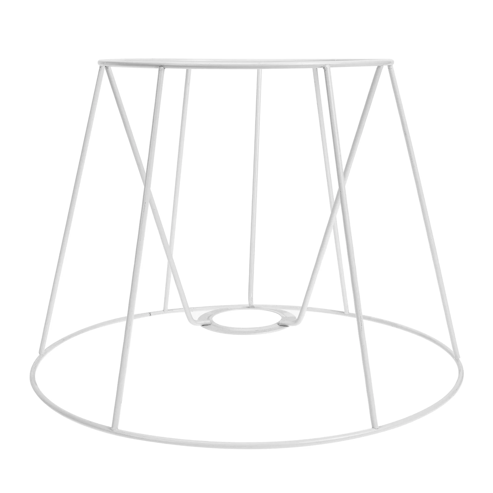 

Shade Holder Hanging Lamp Shades DIY Ring Desk Metal Support Iron Lampshade for Light Vintage Frame Wire Cover Chandelier