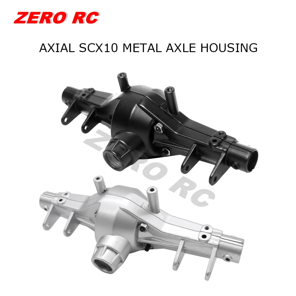 Axial 1/10 Scale Steel Alloy Front Rear Axle Housing For Axial SCX10 RC Crawler Truck 