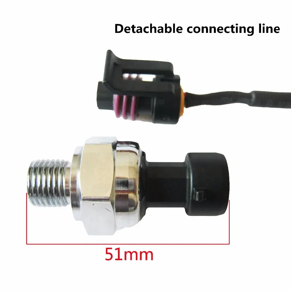 Pressure Sensor Transmitter DC 5V G1/4 0-1.2 MPa / 0-174 PSI For Water Gas Oil Meassuring