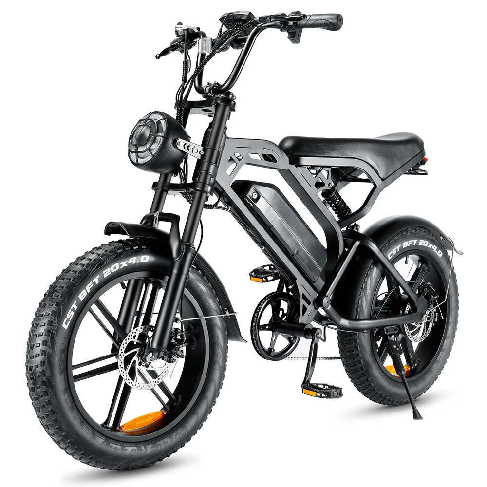 Deren V20 20 Inch Fat Tire Fatbike 750w Ebike Bicycle Electric Bike Electric City Bike For Sale