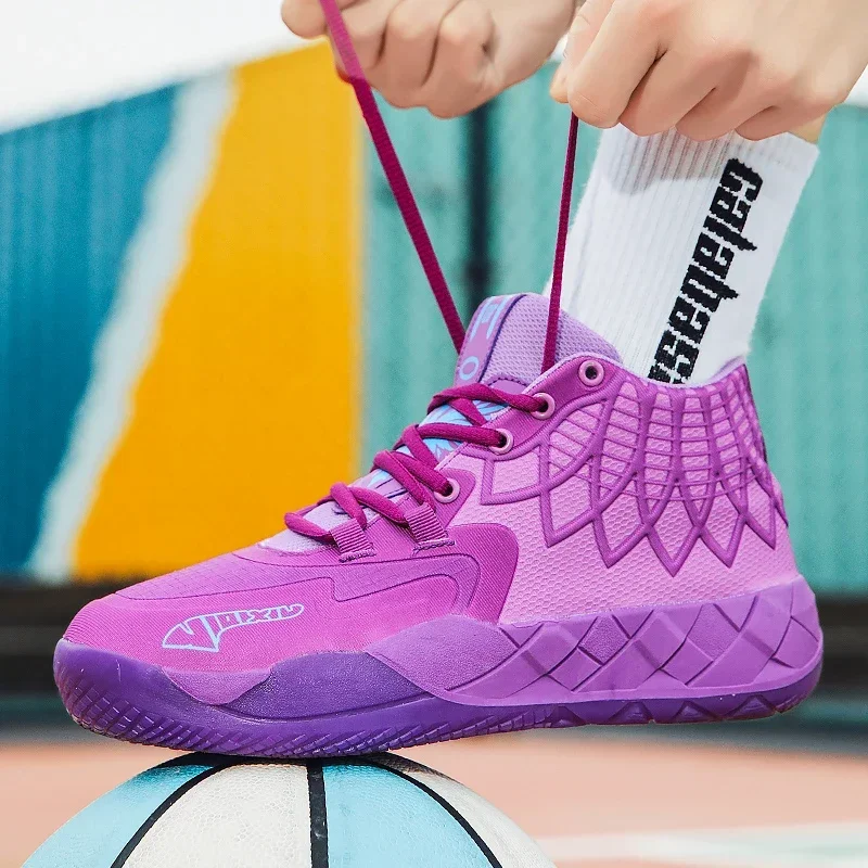 Basketball Shoes Comfortable Sneakers Non-Slip Male Gym Training Sport Shoes Breathable Wear-resisting