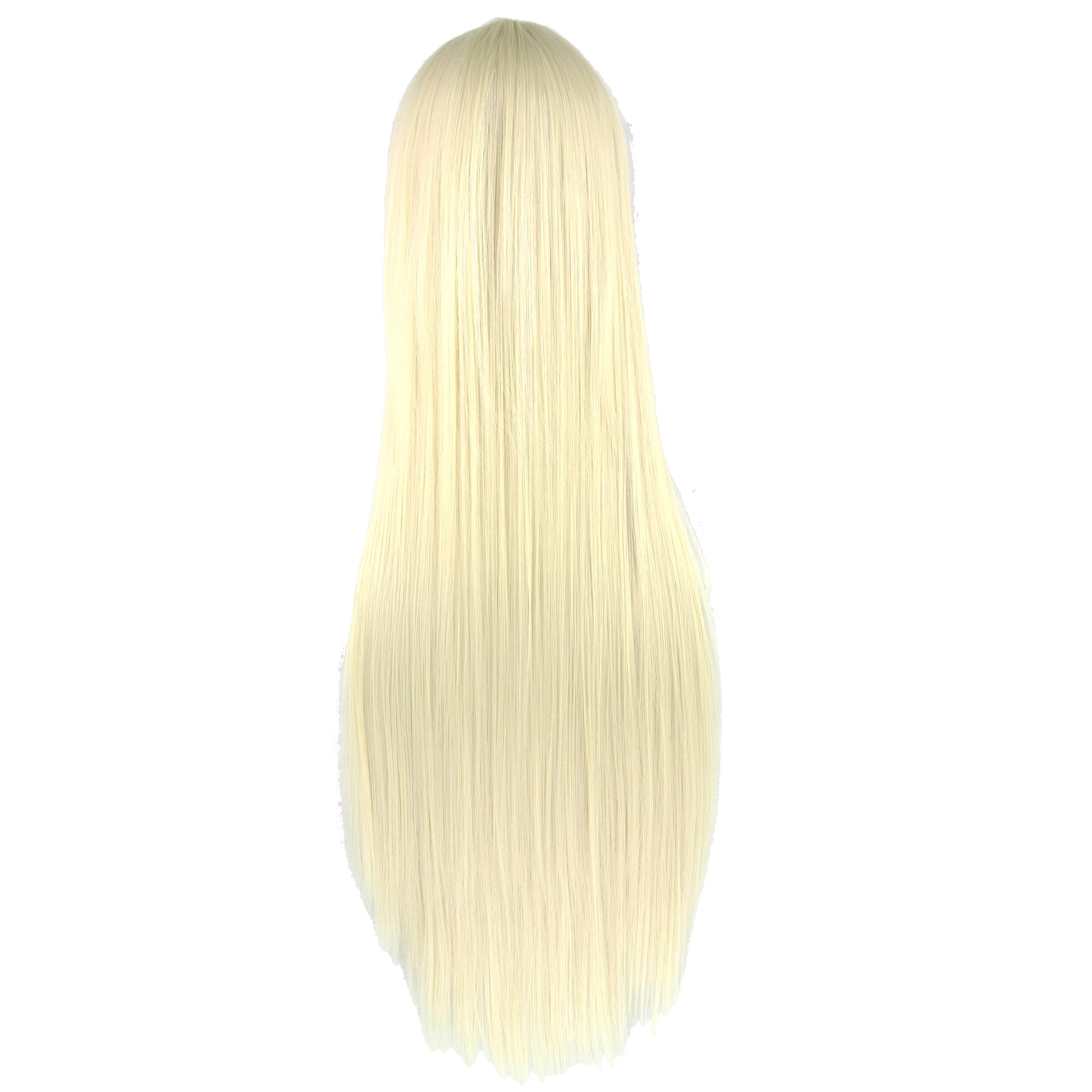Synthetic Hair Yellow Long Cosplay Wigs Straight Minako Aino Wig Anime Hair Pieces Historia Reiss Costume Wig 6