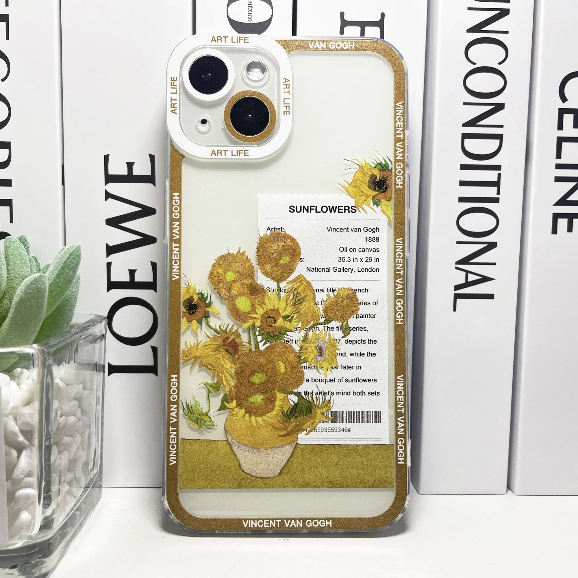 Van Gogh Sunflowers & Starry Night Art Aesthetic Phone Case