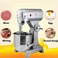 Dough Mixer Commercial Multifunctional 20L Food Processors Two-Speed Stirring Egg Beater Automatic Kneading Machine Blender 1