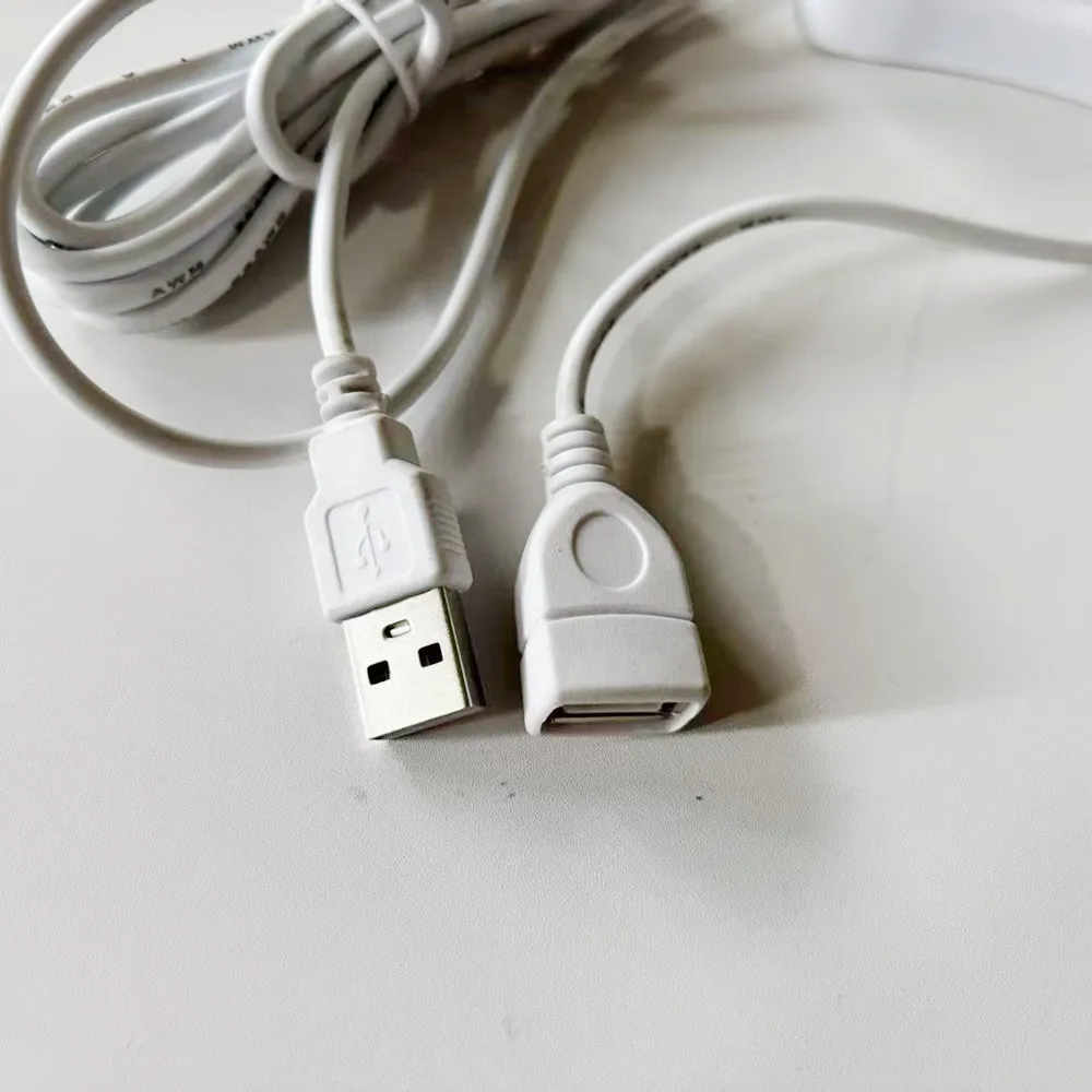 USB Extension Cable with On/Off Switch for Power Control – 1/2 Meter Length