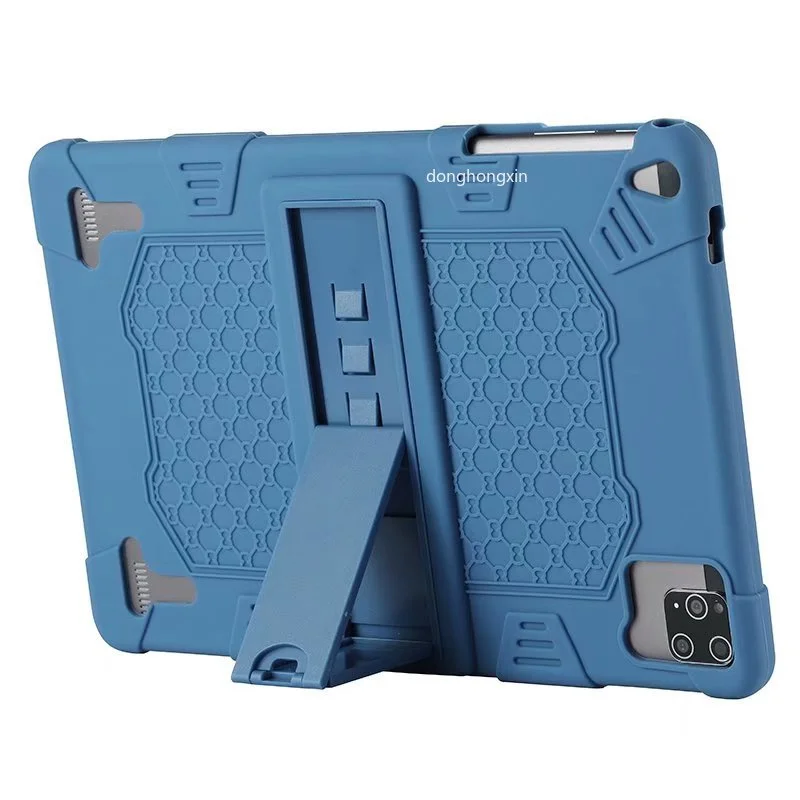 Universal Anti-drop Silicone Capa para Tablet Shockproof Case para Crianças 10 10.1 10.4 11.6 12 13 - Imagem 5
