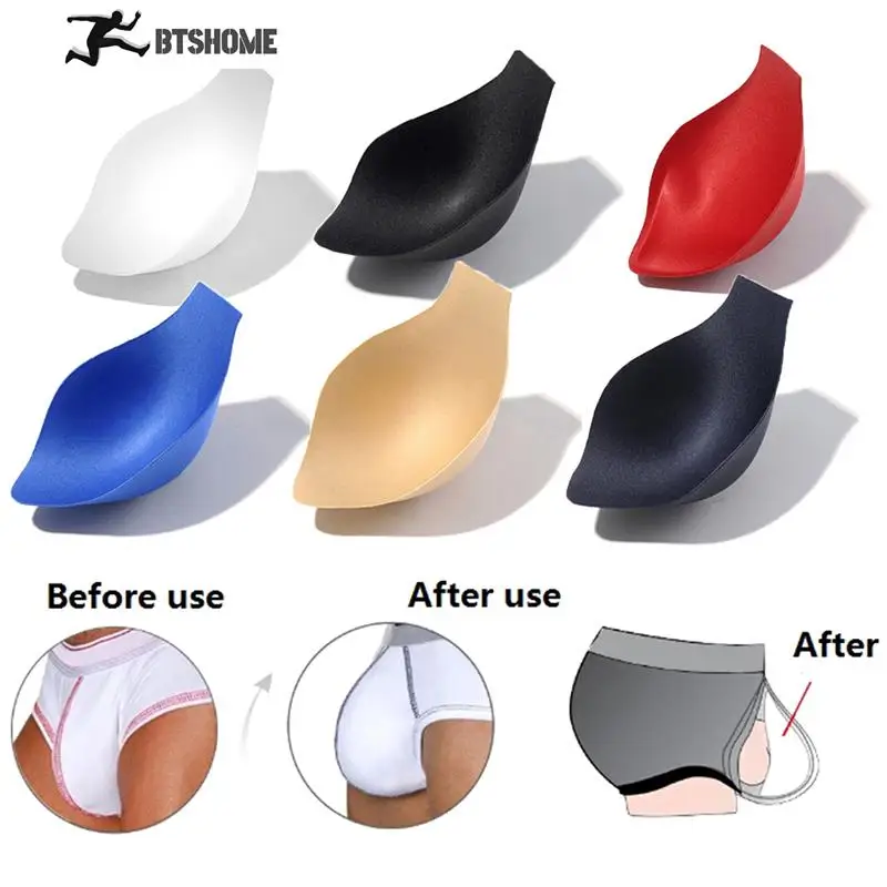 Soft Three-dimensional sponge protective pad Men underwear pad Sexy swimming trunks Man swimsuits Men's beach swimming trunks male lingerie,male underwear