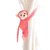 Long Arm Monkey Plush Toy Anti-collision Banana Monkey Curtain Strap Monkey Doll Children's Birthday Gift 5