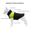 Pet Dog Jacket Warm Winter Clothes For Small Large Dogs Labrador Coat Windproof Waterproof Puppy Costume Vest With D-ring Pug 3