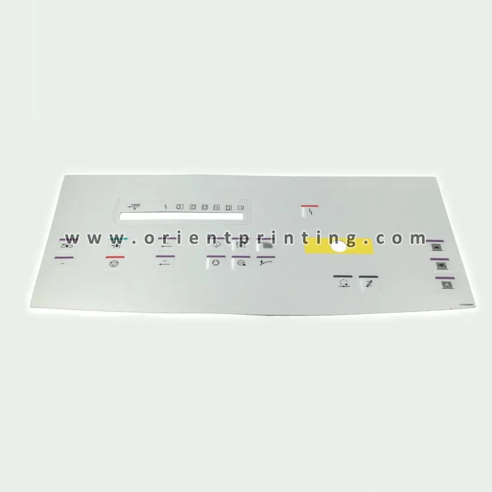 

10,106.0699 расположение сенсорного экрана 10.107.0499 для Heidelberg SM52 PM52 панель управления фидерной консоли Стандартная панель пленка