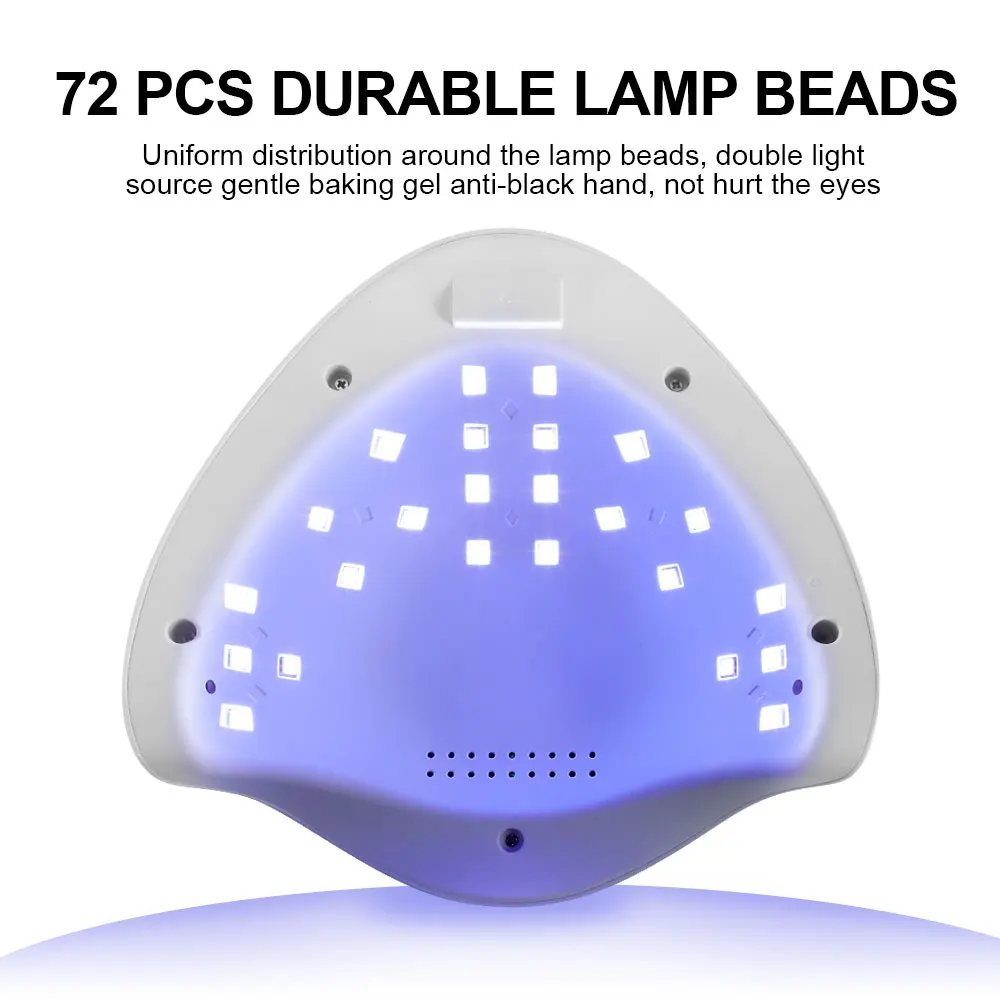 Nail Drying Lamp For Nails UV Light Gel Polish Manicure Cabin Led Lamps Nails Dryer Machine Professional Equipment 5