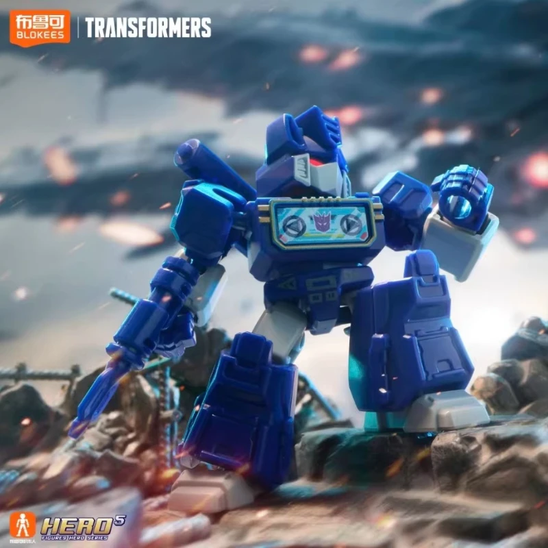 블록키즈 트랜스포머 스타 에디션 3 블록그림록 사운드웨이브 쇼크웨이브 결합형 데바스테이터 로봇 어린이 조립 장난감