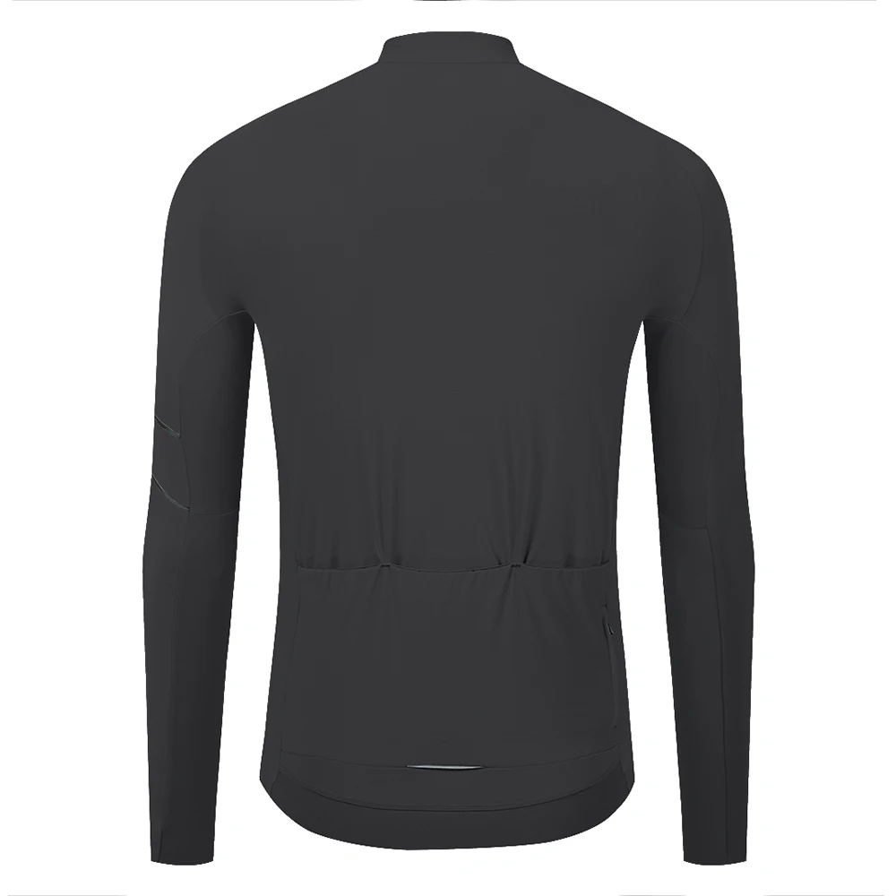 Cycling Jacket Autumn Long Sleeve Thermal Fleece - Colorful Winter Bike Jersey