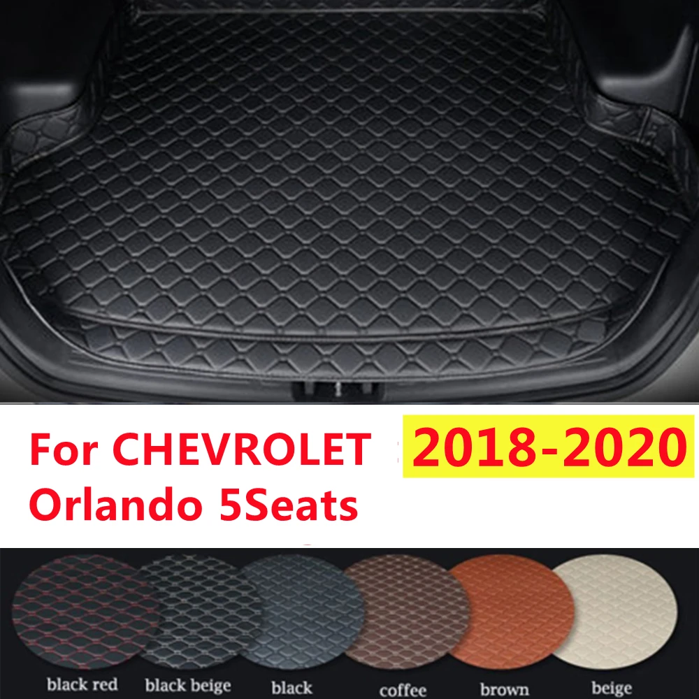 

SJ High Side Custom Fit For CHEVROLET Orlando 5Seats 2018-2019-2020 Waterproof Car Trunk Mat AUTO Rear Cargo Liner Cover Carpet
