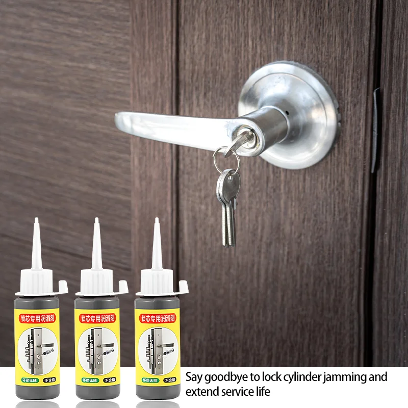 graphite powder lubricant 60ml for Lock Hole Lock Cylinder Doors and Windows Portal Chain