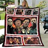 Halloween Horror Element Art Blanket Home Decoration Bedroom Air Conditioning Covering Blanket To Keep Warm Throwing Blanket 4