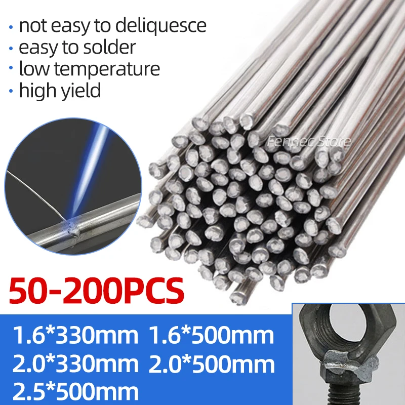 Low Temperature Universal Welding Rod, Metal Universal Aluminum Welding  Rods Welding Wire Flux Cored Welding Rods, Lighter Welding Rod Suitable for