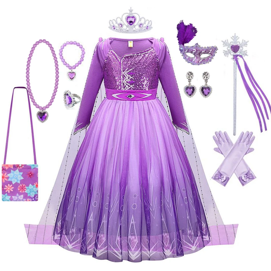 Elsamilu Twinkle Bear Dress – Purple