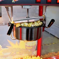 Commercial Popcorn Making Machine With Cart Wheels & 8 Ounce Kettle For Hotel Home Movie Theater For Sale Snacks Popcorn Maker 2