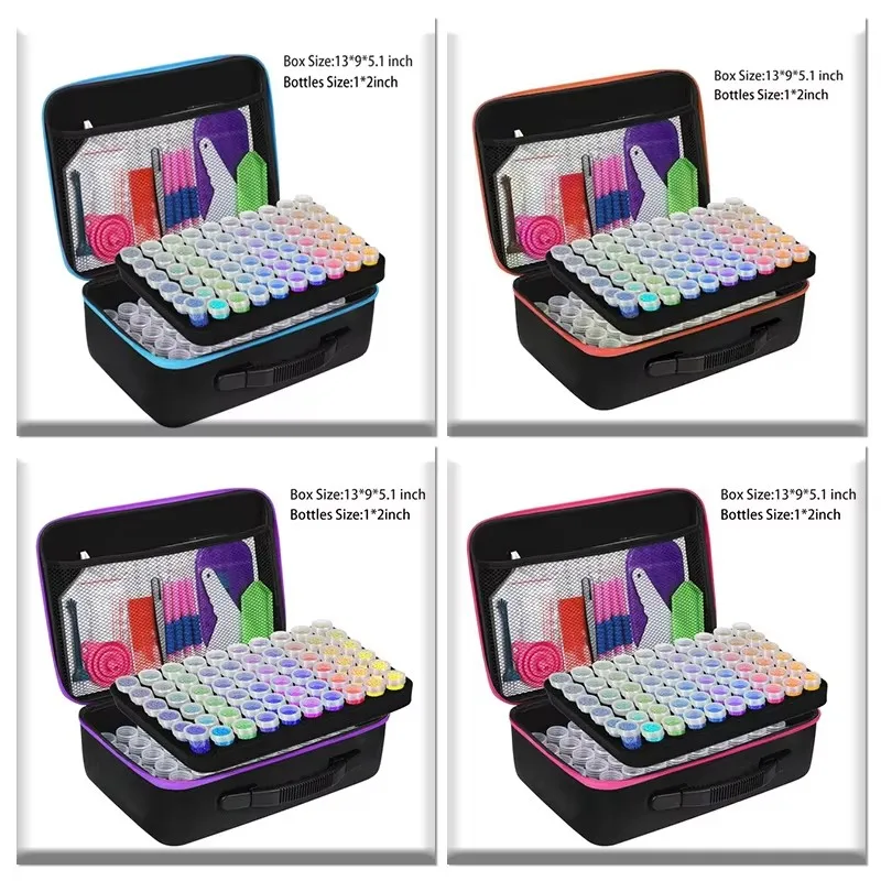 30/40/60/120 Grids Diamond Painting Tools Kits Diamond Paint Accessories Container Storage Bag Grids Box Pen diamond painting diamond painting accessories diamond painting pen diamond painting accessory box