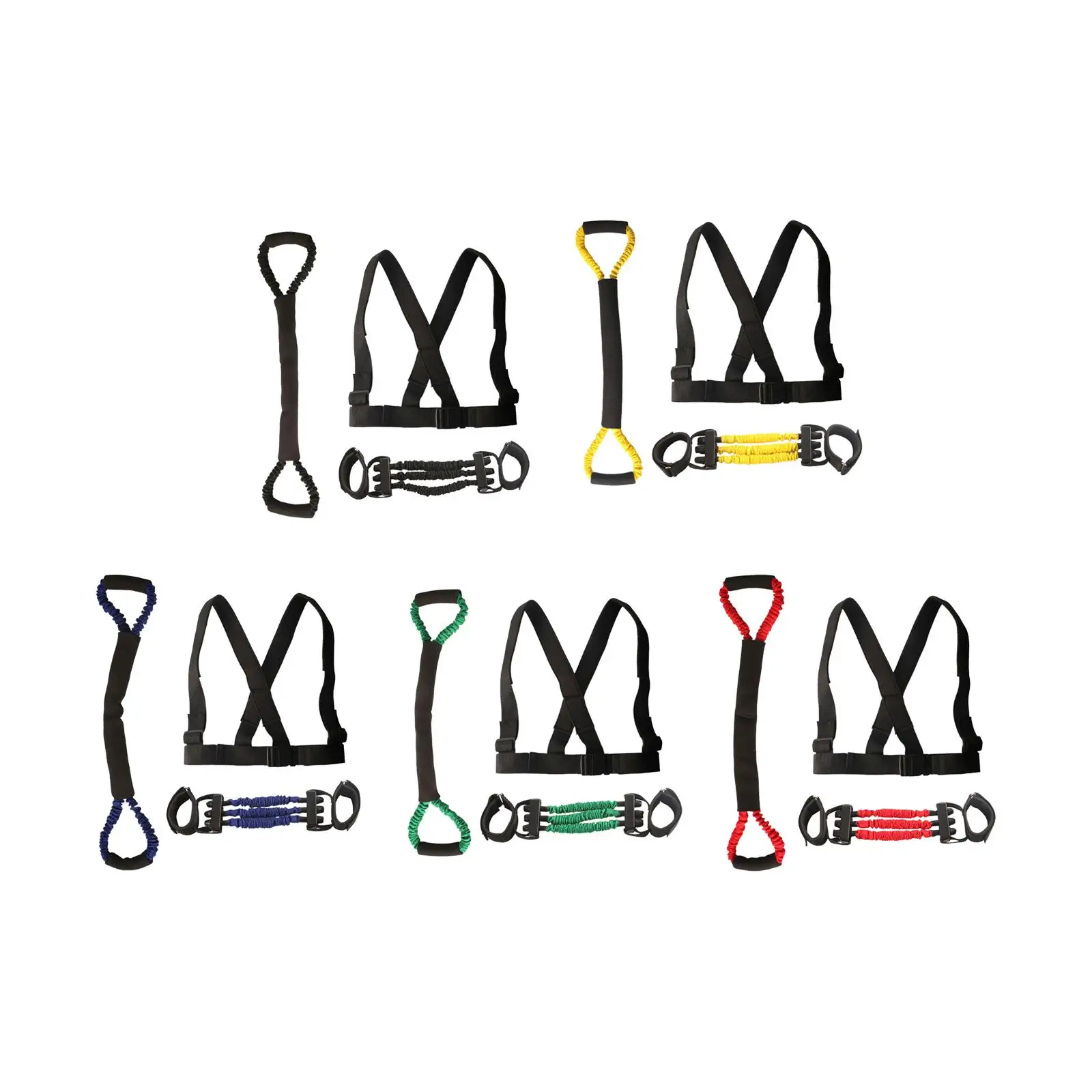 

Exercise Band Karate Trainer Workout Home Gym Boxing Resistance Bands Set Pulling Rope for Basketball Women Men Muscle Building