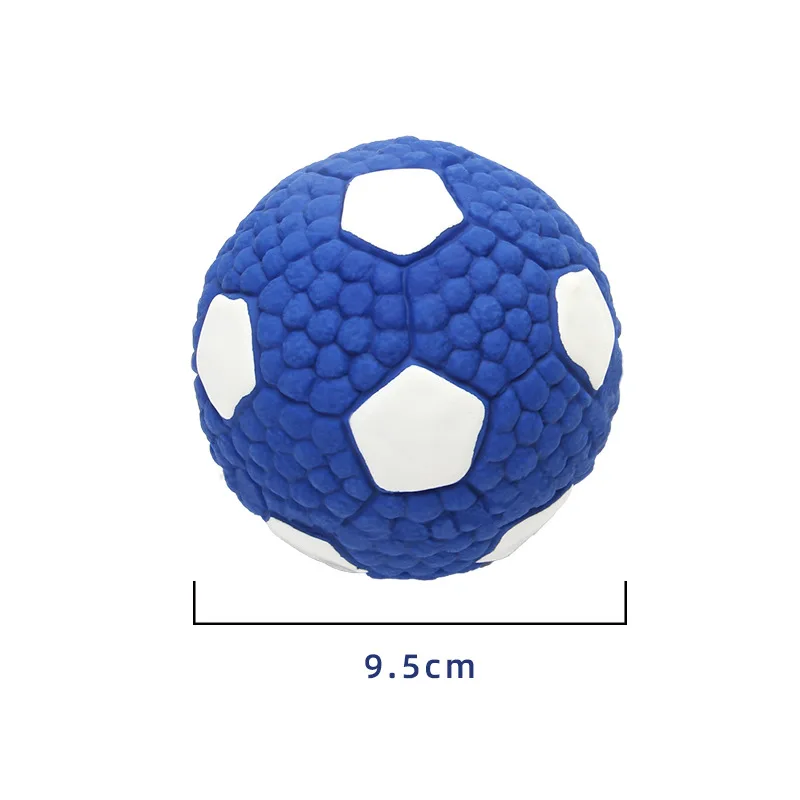 Natural Rubber Ball - Squeaky Toy For Dog