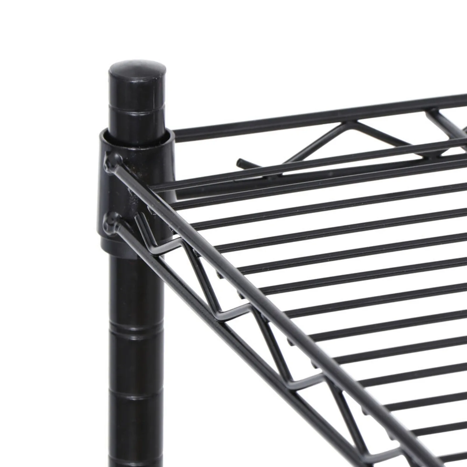 US 3/4/5-Tiers Metal Storage Rack Wire Shelving Unit Heavy Duty Storage Shelves